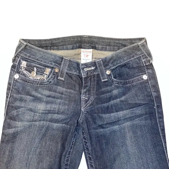 Dark Wash True Religion Skinny Jeans