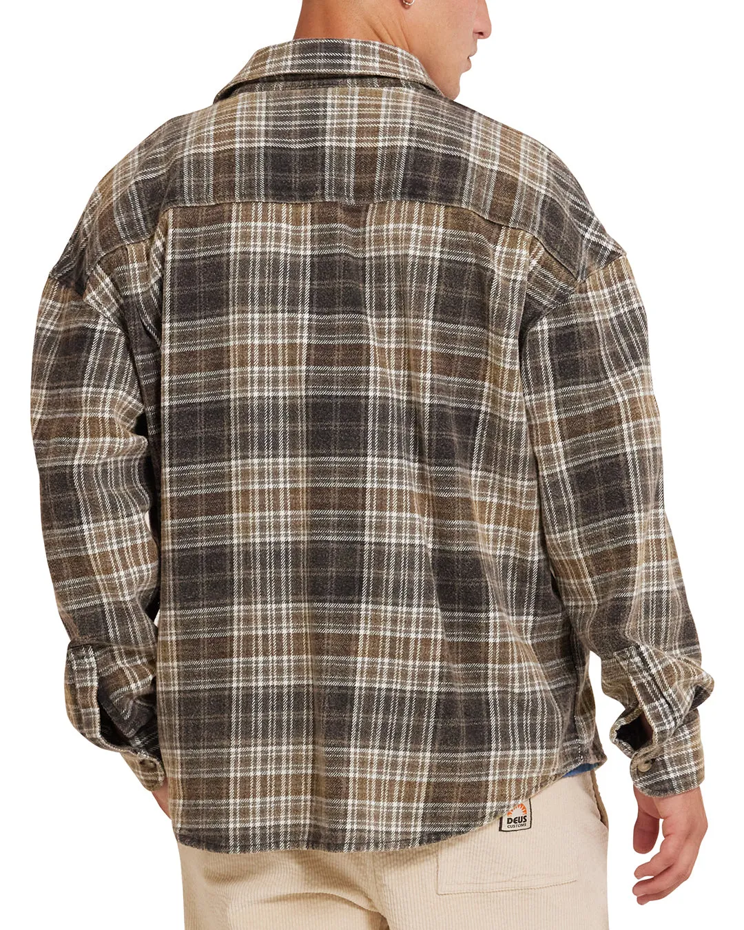 Deus Ex Machina Vacay Shirt Grey Check