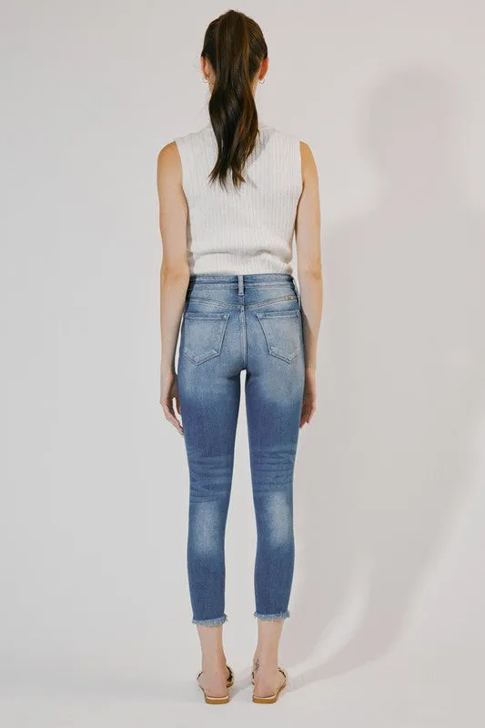 Distressed Ankle skinny Jeans
