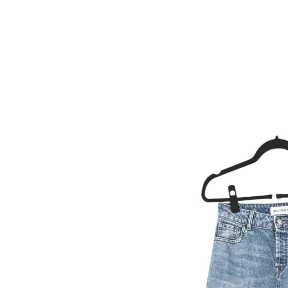 DL1961 Goldie High Rise Tapered Cropped Jeans