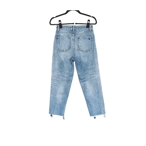DL1961 Goldie High Rise Tapered Cropped Jeans