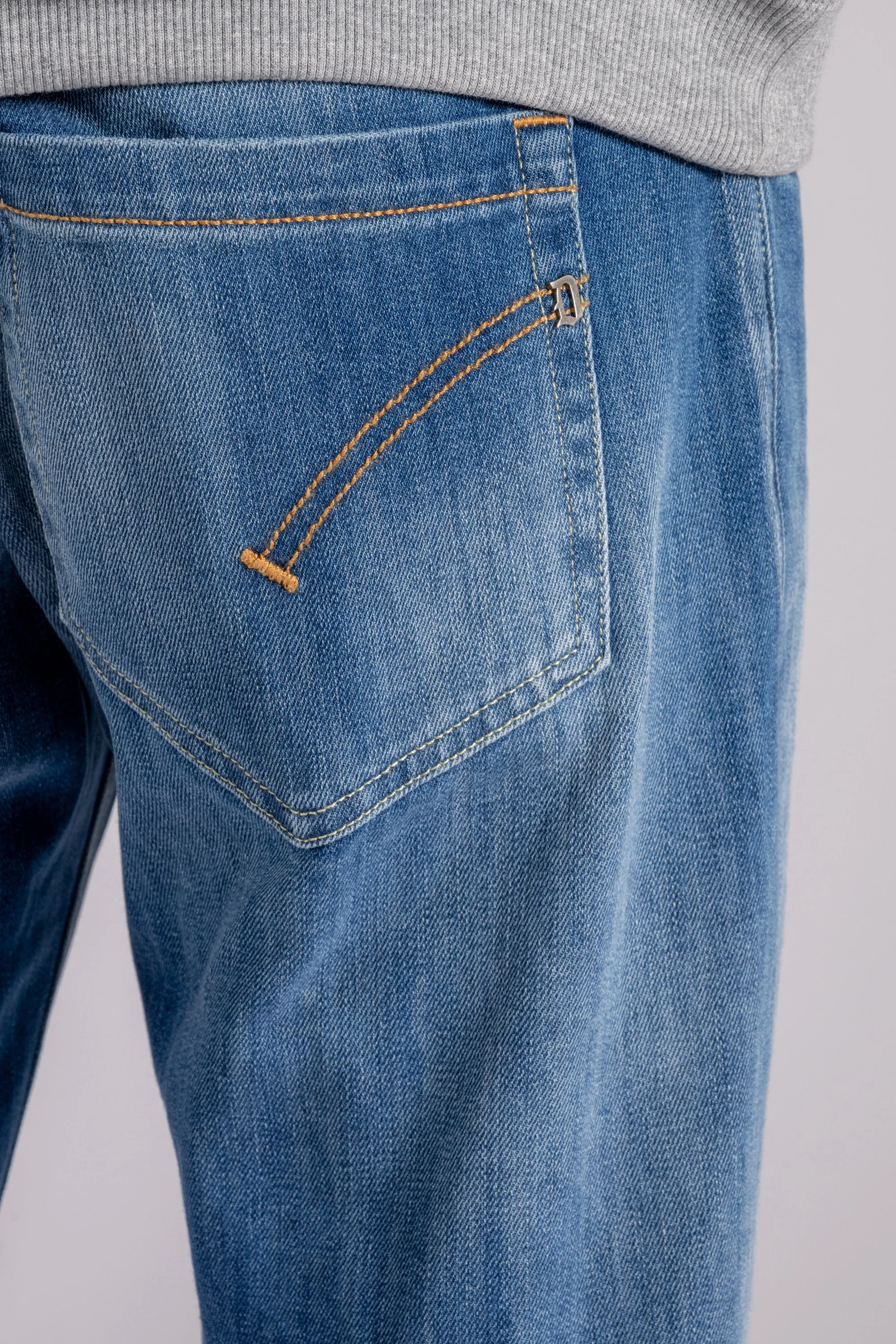Dondup Jeans George Cotone/Elastomultiestere Blu