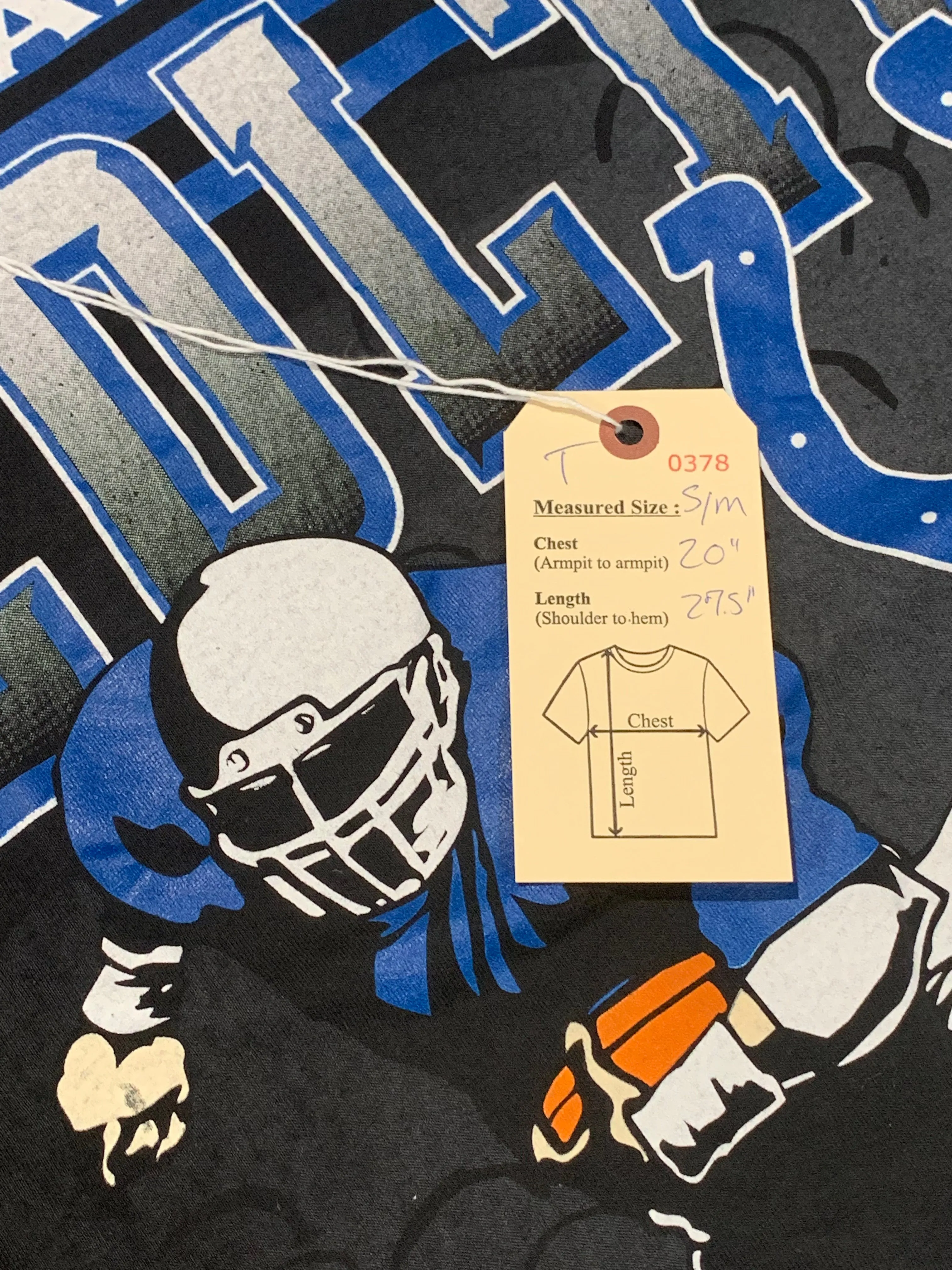 Double Sided VTG Colts Shirt (M)