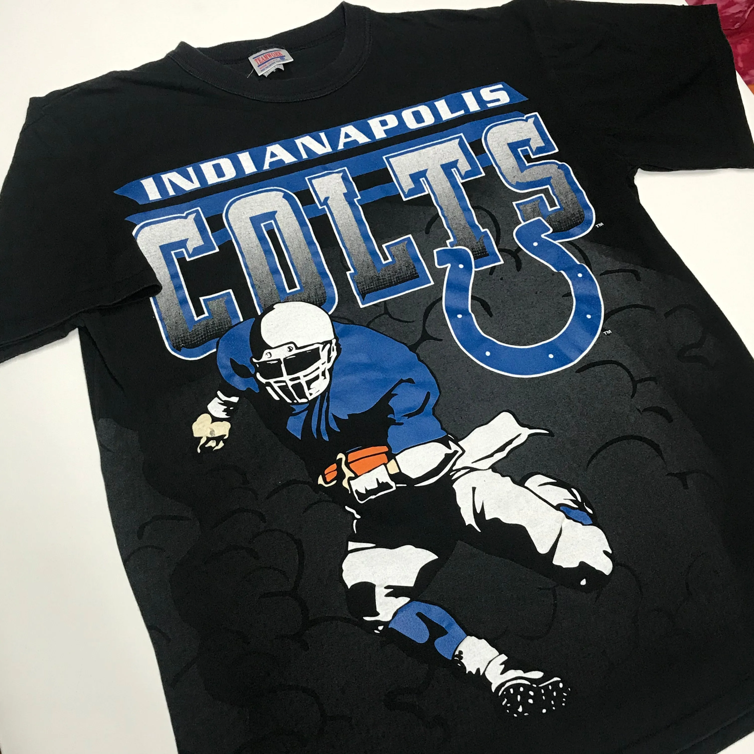 Double Sided VTG Colts Shirt (M)