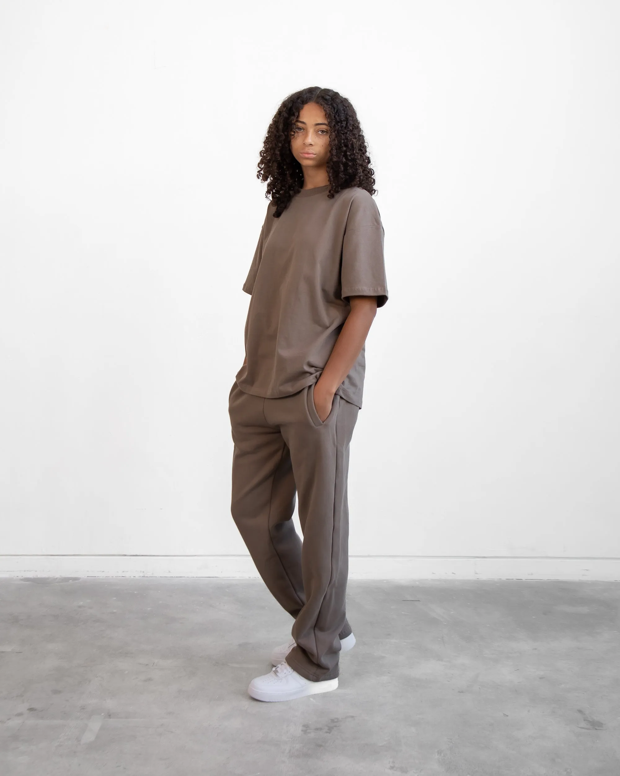 Drop Shoulder T-Shirt - Earth