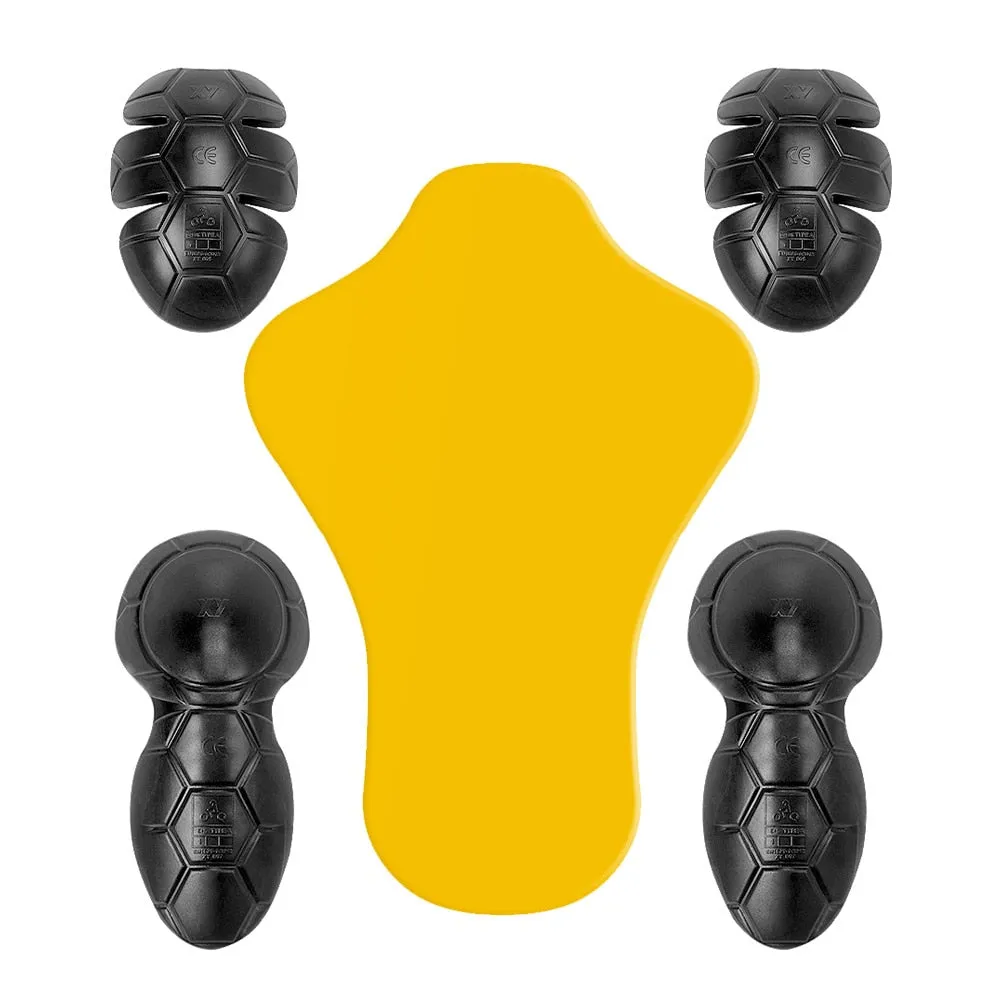DUAHN Motorcycle Protective Gear Motocross CE Protector Knee Pad Motorbike Body Armor Motorcycle Biker Equipment