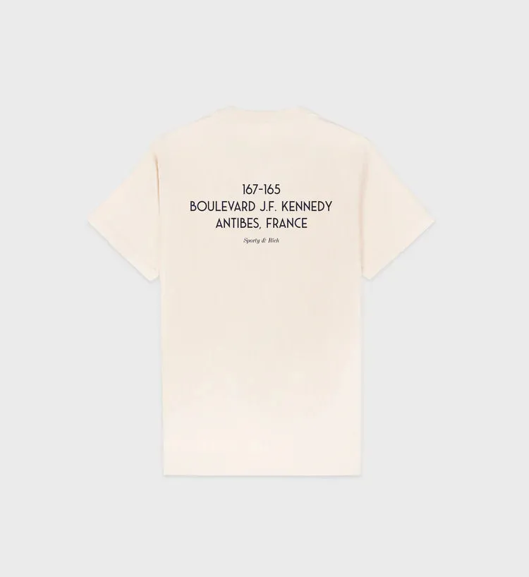 Eden Crest Kennedy T-Shirt - Cream
