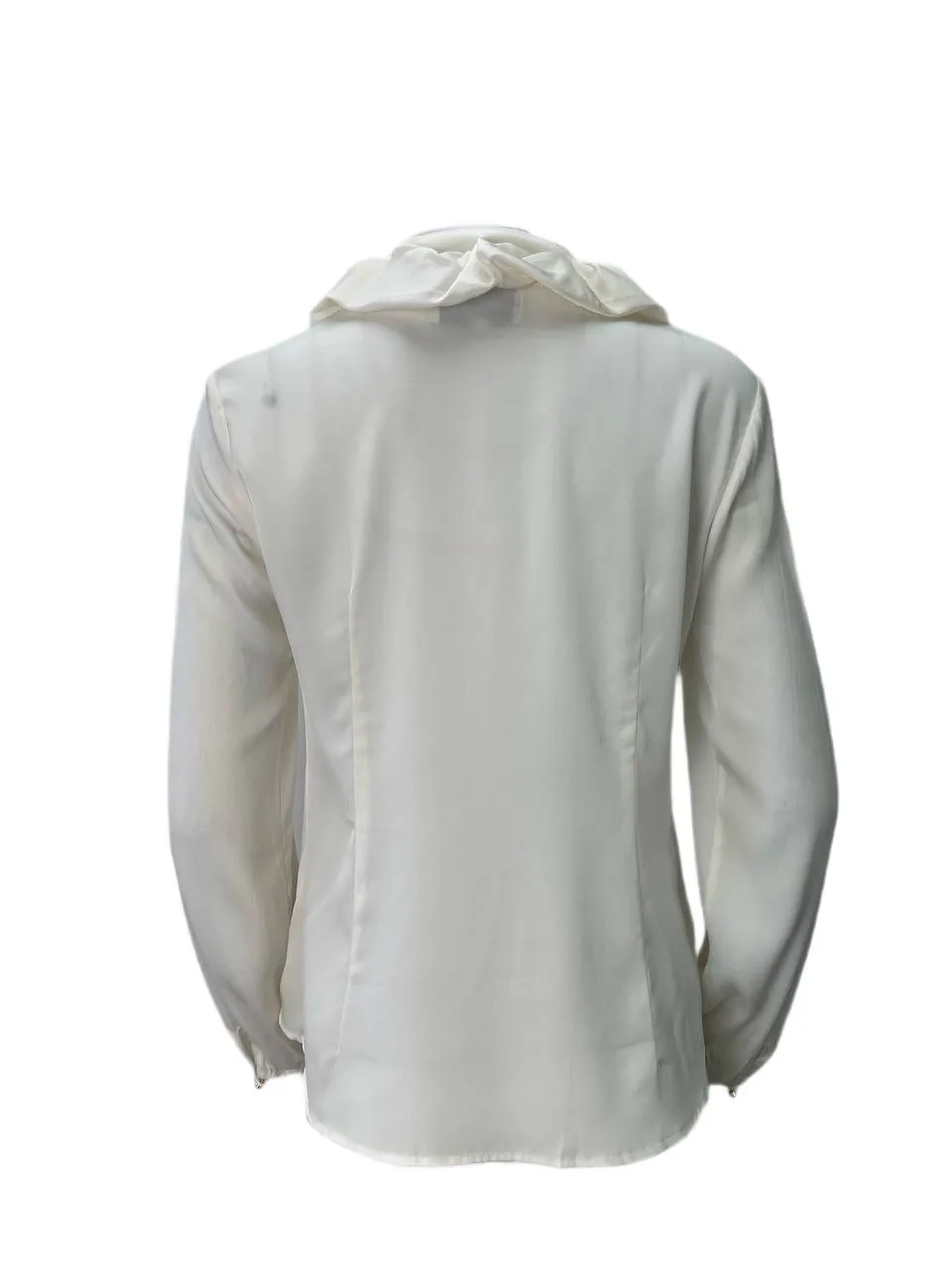ELIZABETH MCKAY Women's White Elizabeth Blouse #205 6 NWT