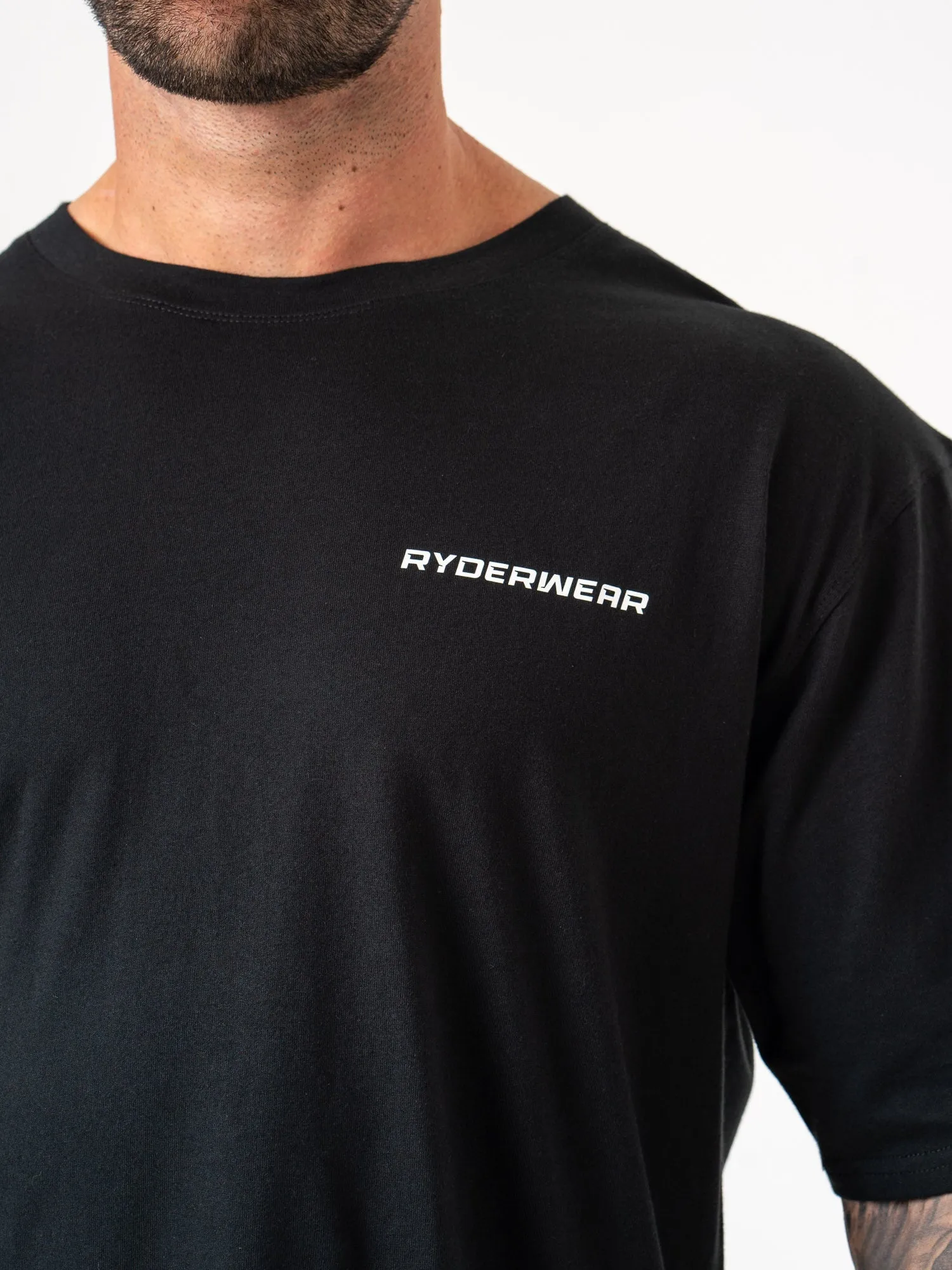 Energy Oversized T-Shirt - Black