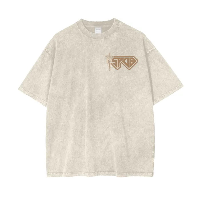 Faith Oversized Snow Wash T-Shirt