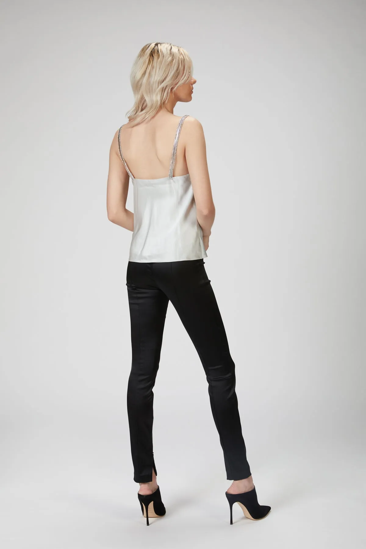 FELICITY CRYSTAL-STRAP CAMISOLE