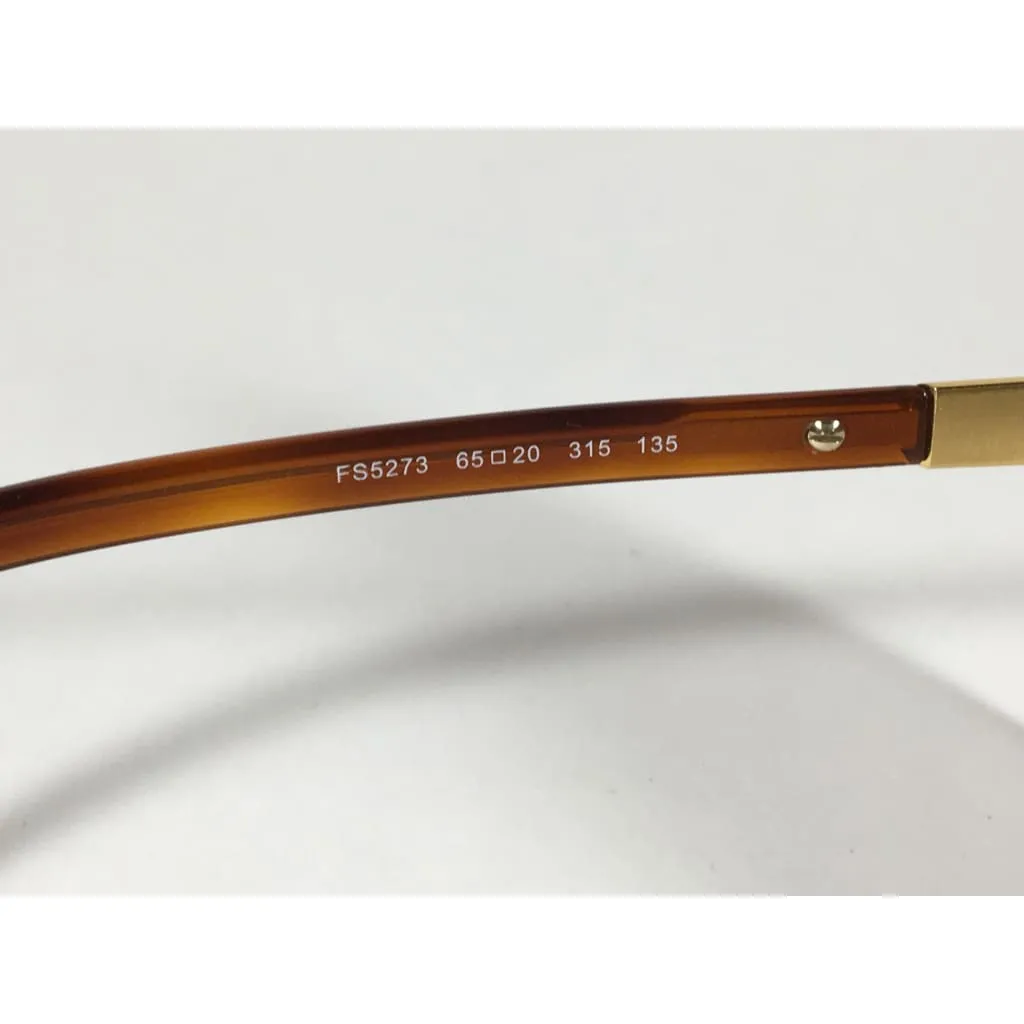 Fendi Runway Sunglasses Oversized Shield Butterfly Gray Green Gradient Lens Havana Frame FS5273 315