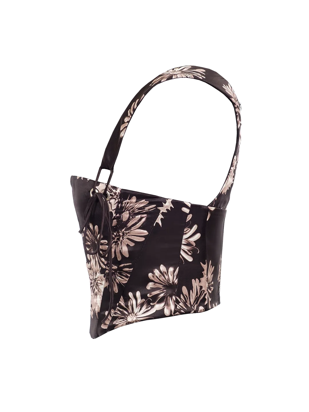 Floral Print Corset