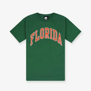 Florida Gators NCAA Wordmark Arch Tee - Green