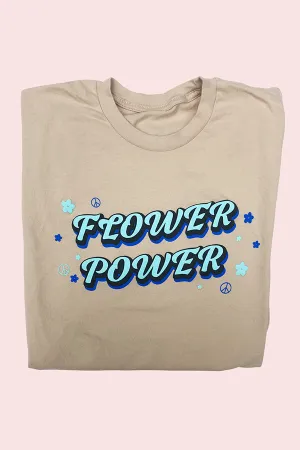 Flower Power Tee - Cream