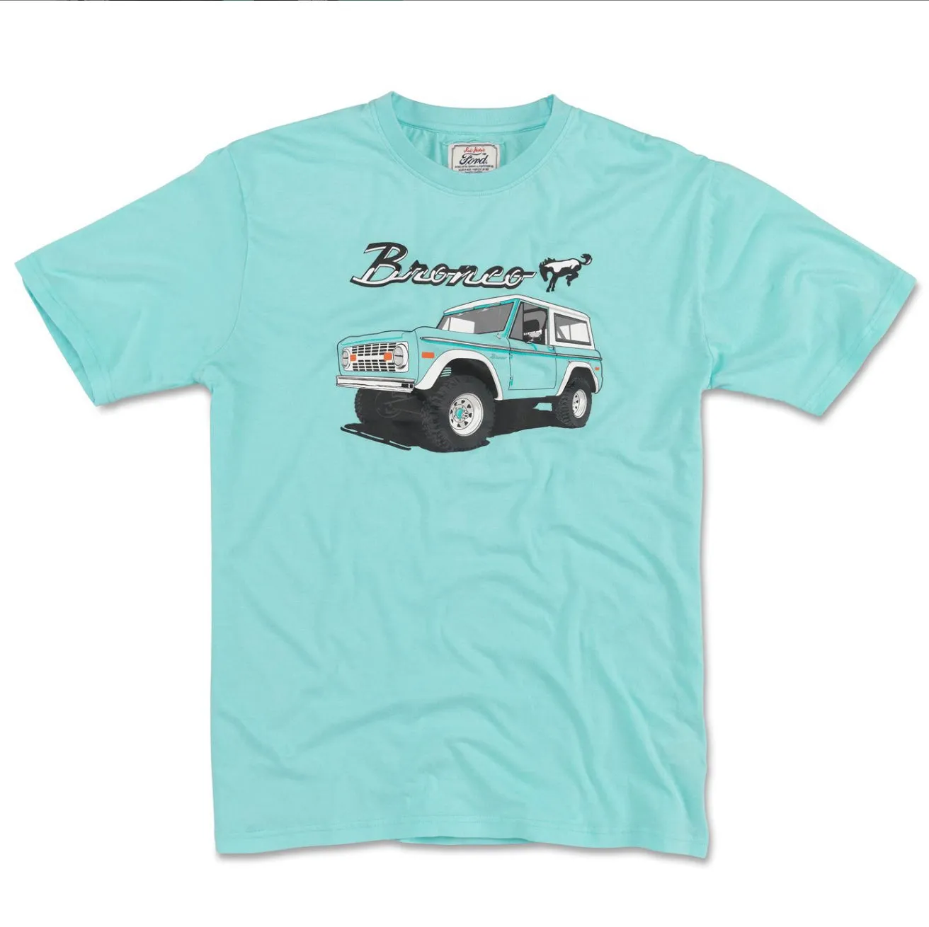 FORD Bronco Aqua Splash Tee Shirt