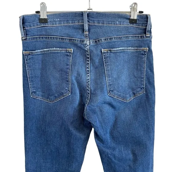 FRAME Denim - Aritizia - Le High Skinny Sulham Fray -  Size 27