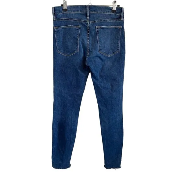 FRAME Denim - Aritizia - Le High Skinny Sulham Fray -  Size 27