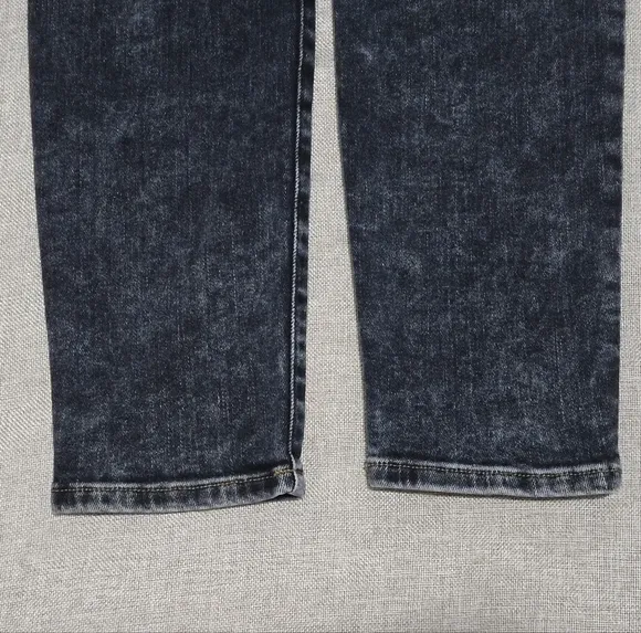 Frame Denim Le High Skinny Dark Blue Acid Wash Jeans Size 29