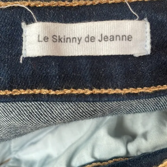 Frame Denim Le Skinny De Jeanne Ripped Knees Skinny Jeans size 28