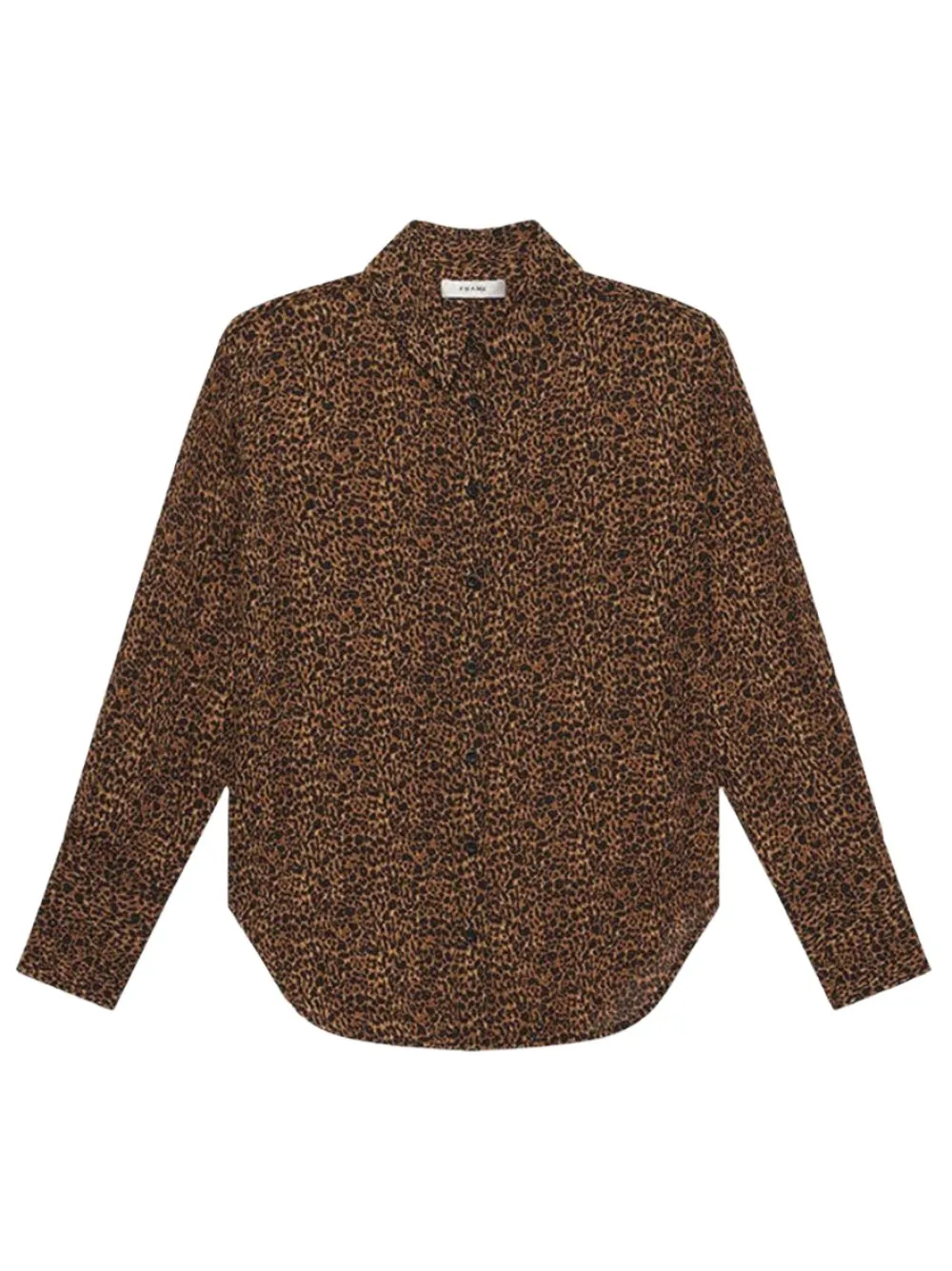 Frame The Standard Shirt in Sand Multi