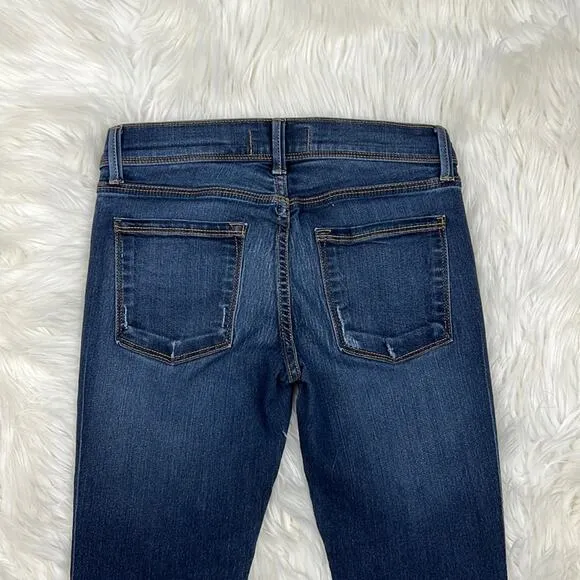 Free People y2k style skinny jeans dark wash size 26