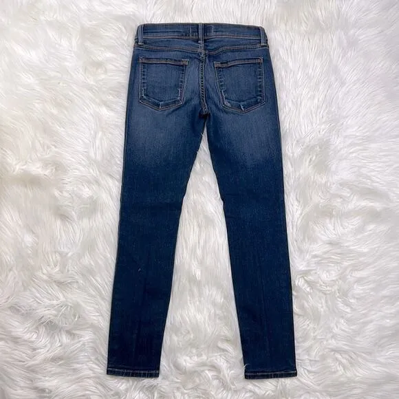 Free People y2k style skinny jeans dark wash size 26
