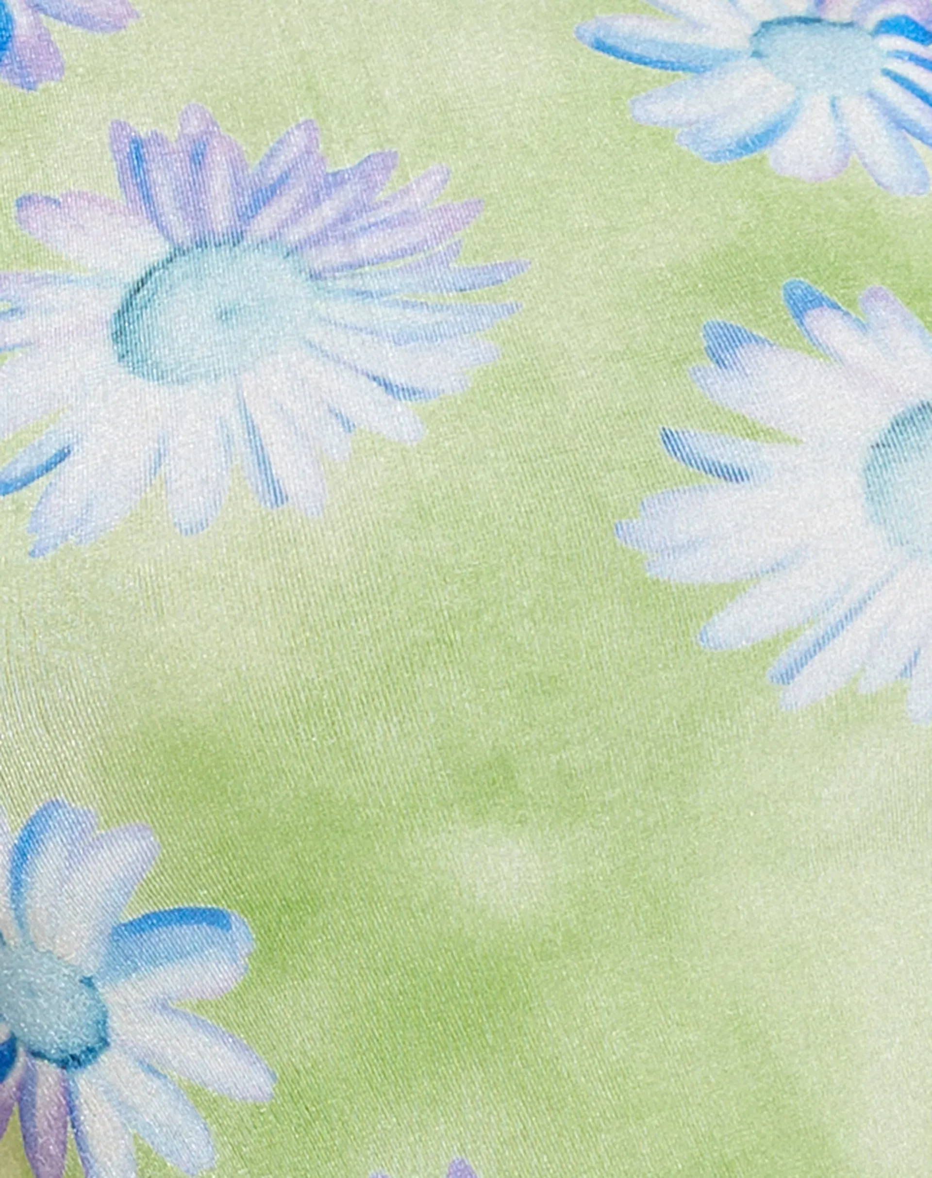 GELE DRESS NEON BRUSHSTROKE FLORAL
