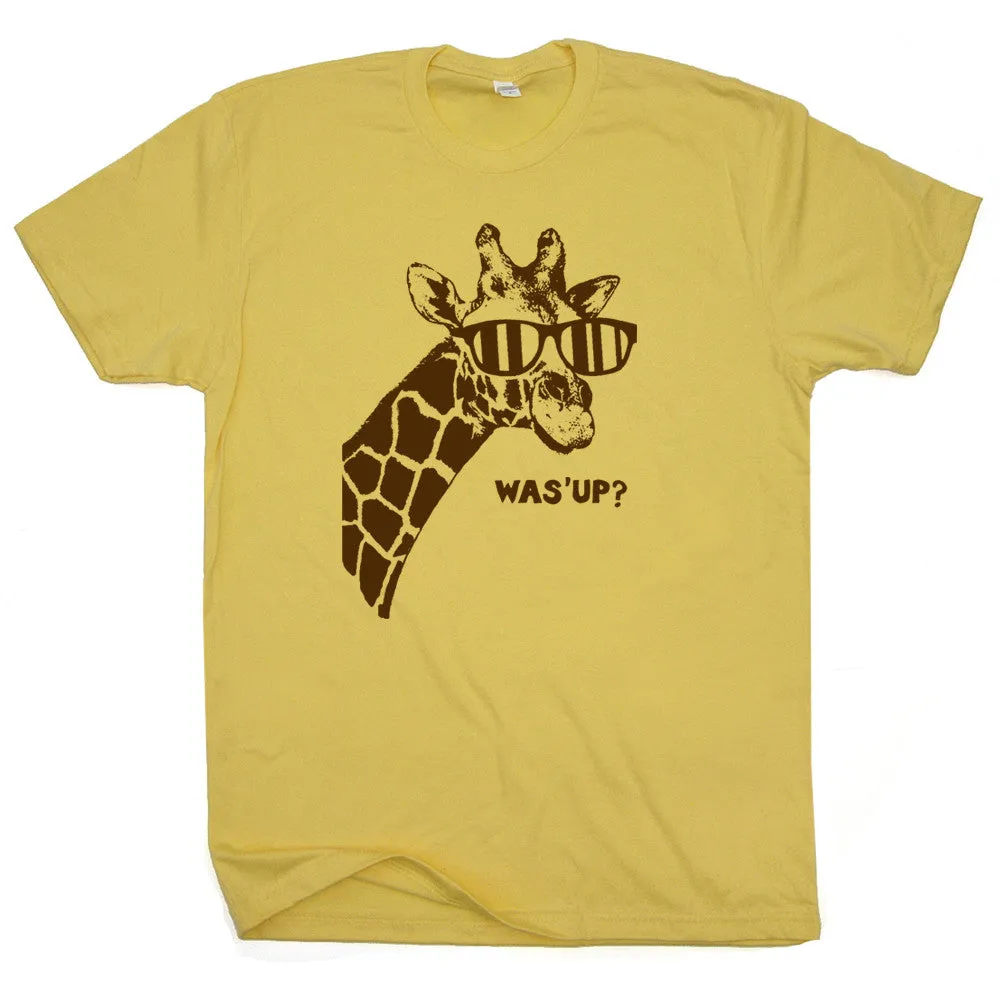 Giraffe T Shirt Funny Giraffe Shirt Cool Vintage Animal Shirt Saying