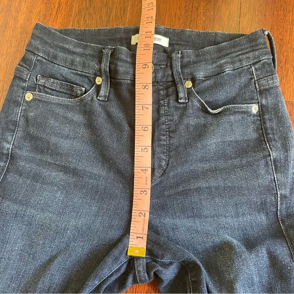 Good American Good Legs Skinny Jeans in Blue 224 Dark Blue Wash Size 0/25