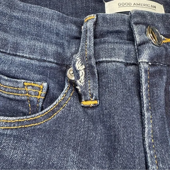 Good American | High Rise Skinny Good waste Eye hook Jeans Size 0/24 women’s