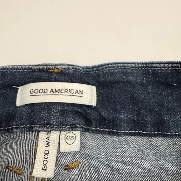 Good American | High Rise Skinny Good waste Eye hook Jeans Size 0/24 women’s