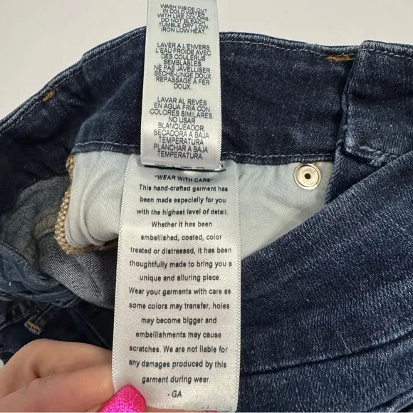 Good American | High Rise Skinny Good waste Eye hook Jeans Size 0/24 women’s