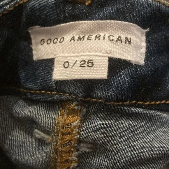 Good American Good Legs Shadow Pocket High Waist Skinny Jeans In Blue831