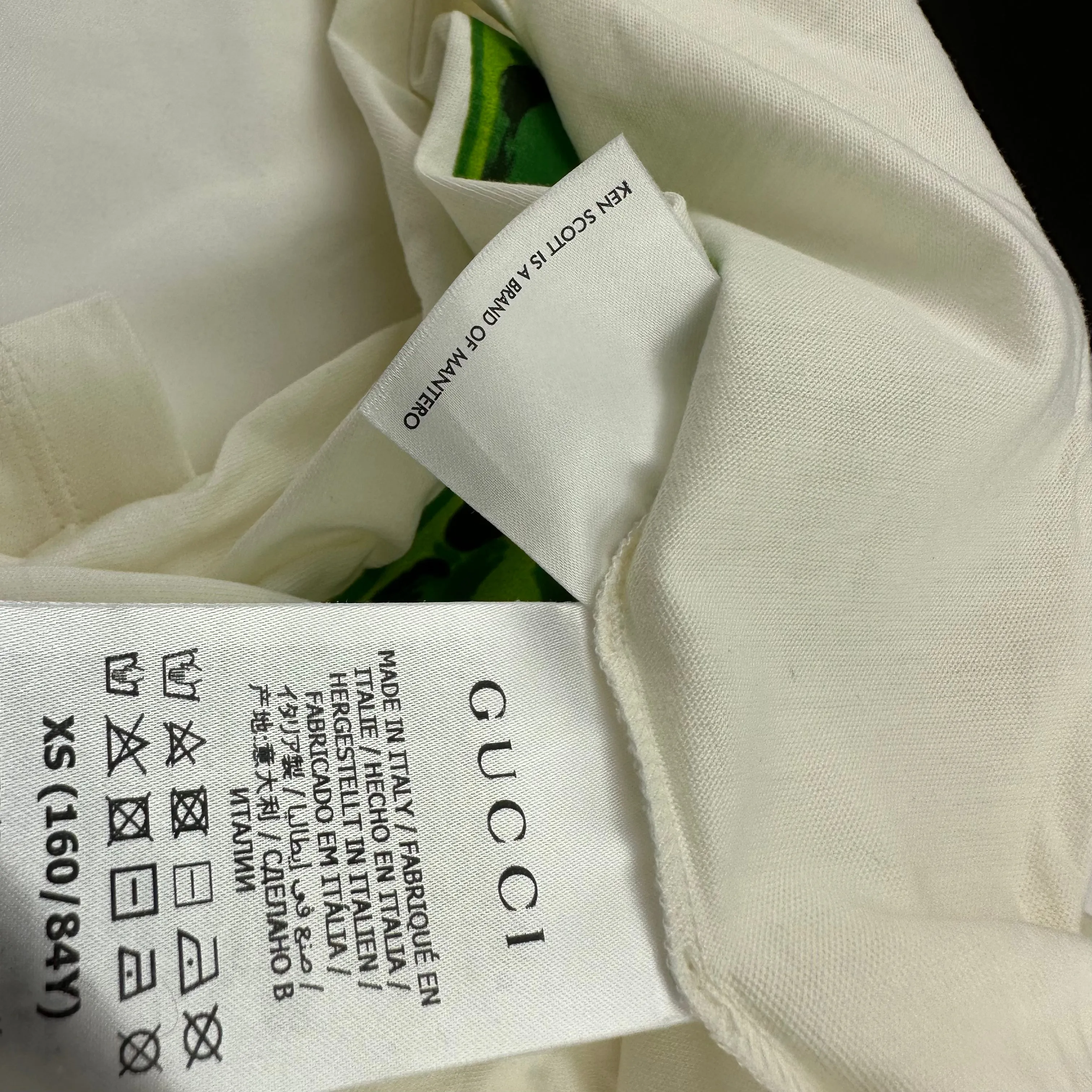 Gucci x Ken Scott Pea Print T-Shirt