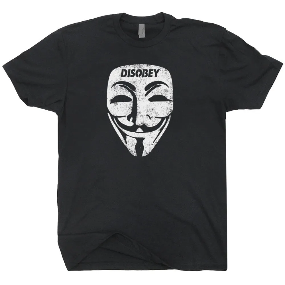Guy Fawkes Mask T Shirt V For Vendetta T Shirt Haker T Shirt Guy Fawkes