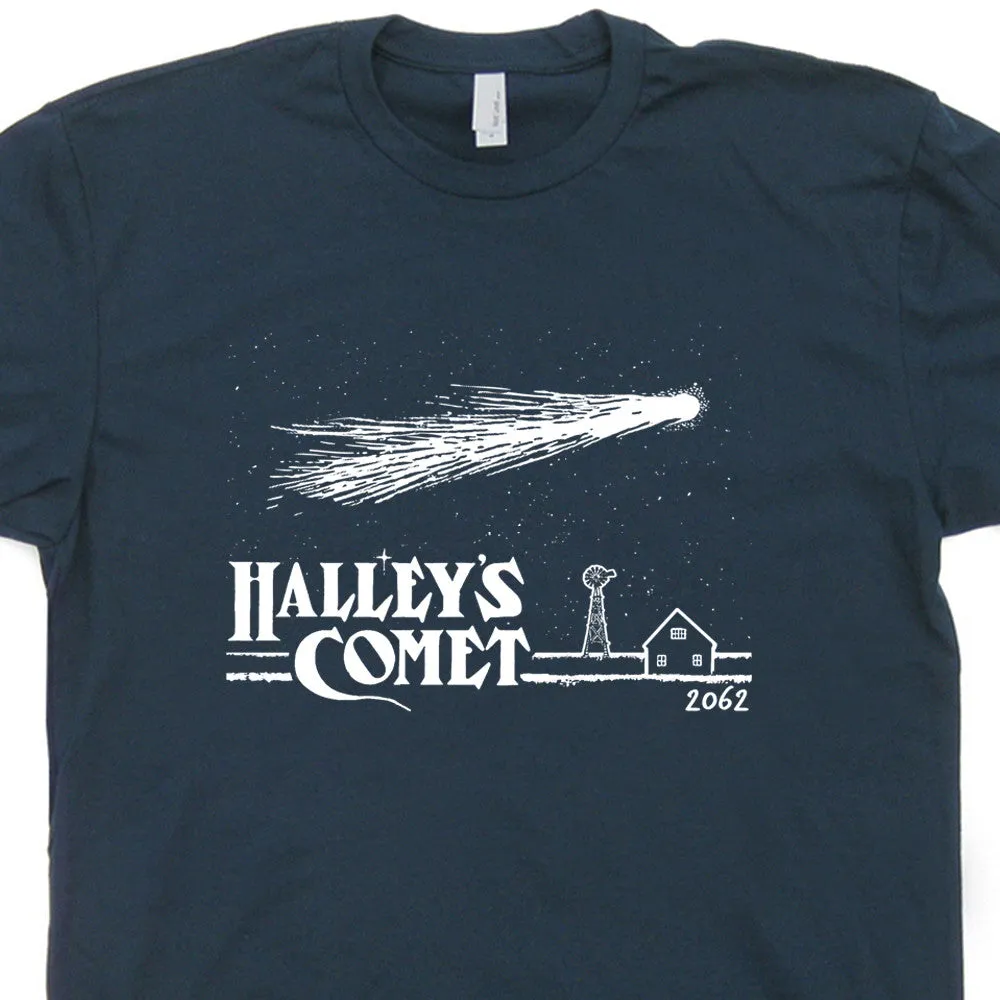 Halleys Comet T Shirt Vintage Nasa T Shirt Cool Science Shirt Astronomy Shirt