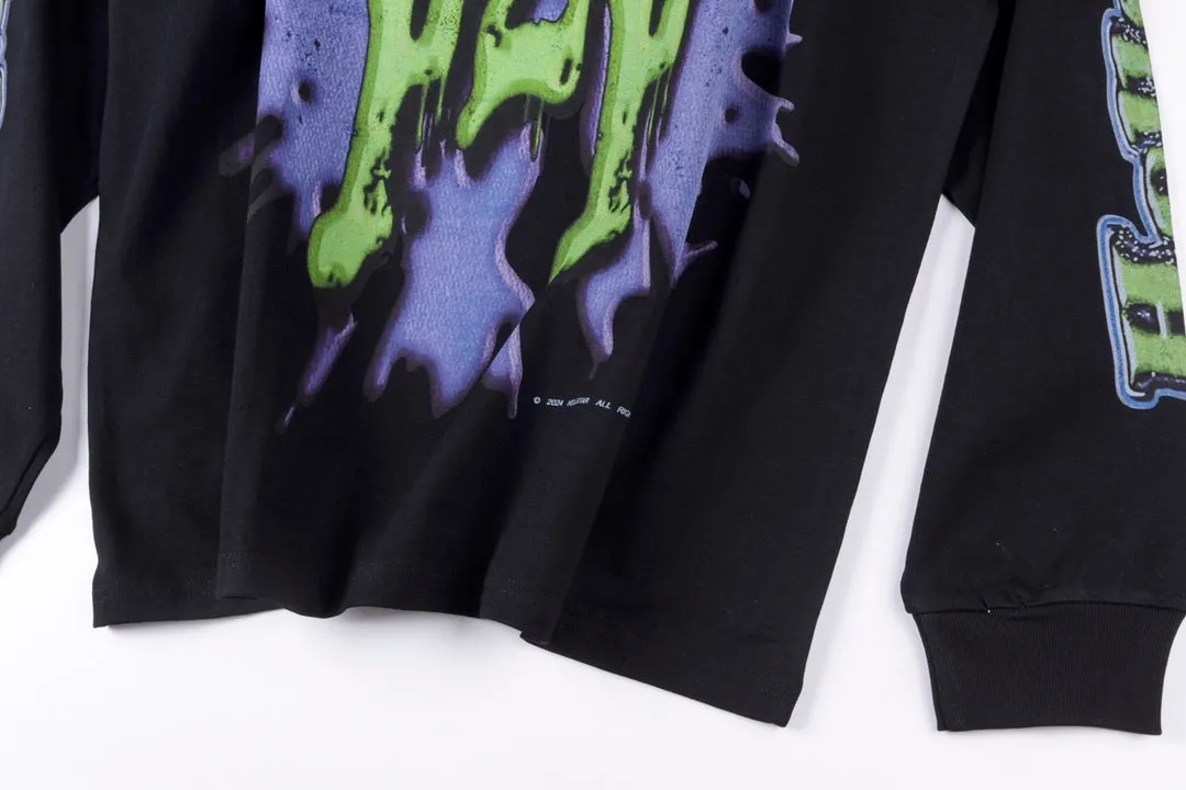 Hellstar Horror Book Longsleeves T-shirt