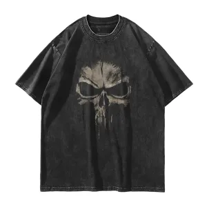Hidden Skull Washed T-Shirt