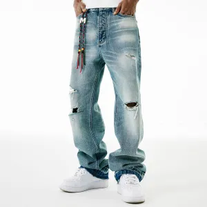 High Street M Ripped Jeans