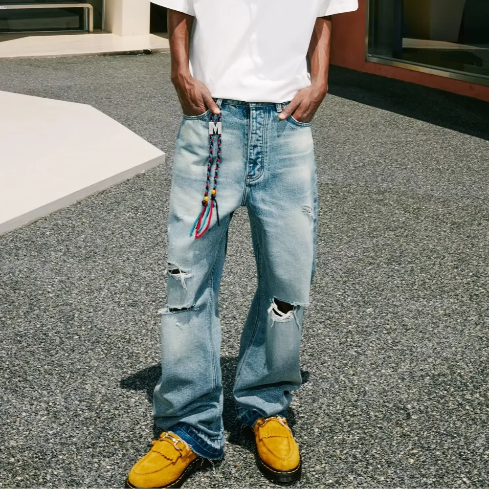 High Street M Ripped Jeans