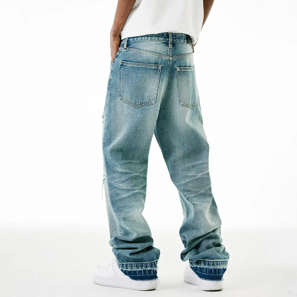 High Street M Ripped Jeans