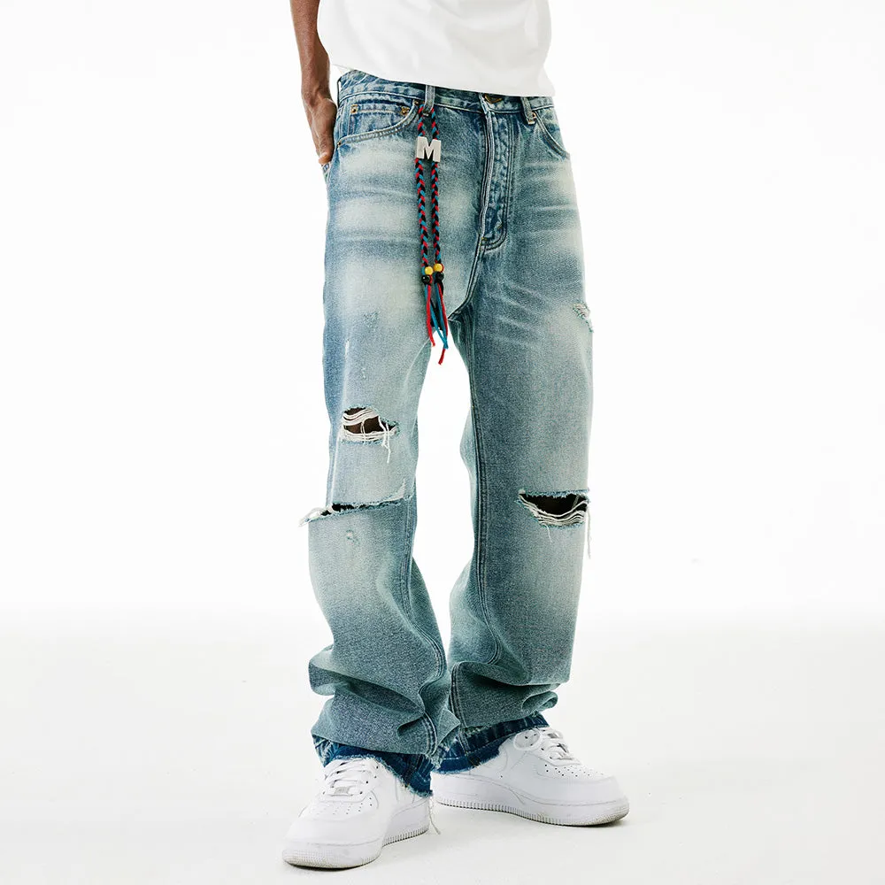 High Street M Ripped Jeans