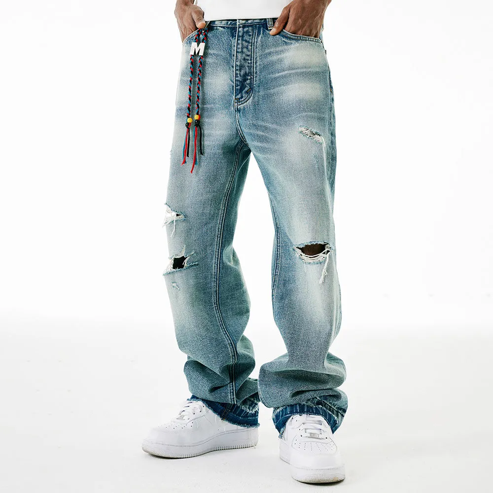 High Street M Ripped Jeans