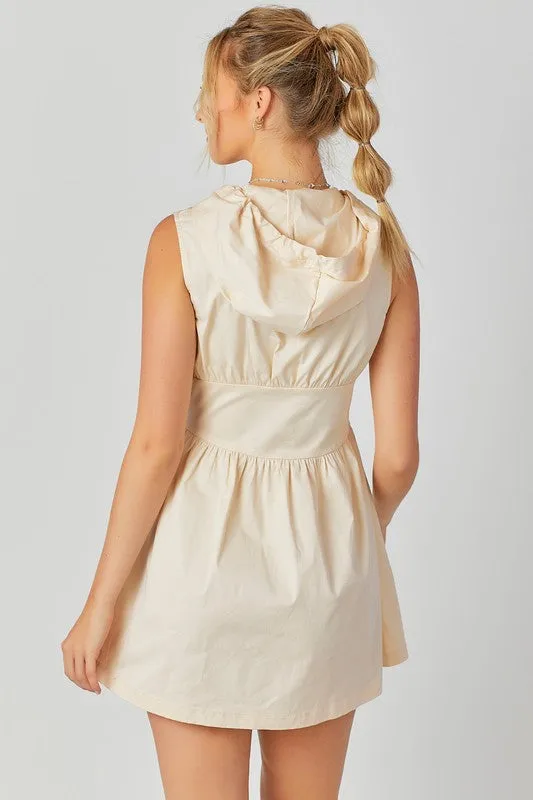 Hooded Mini Dress