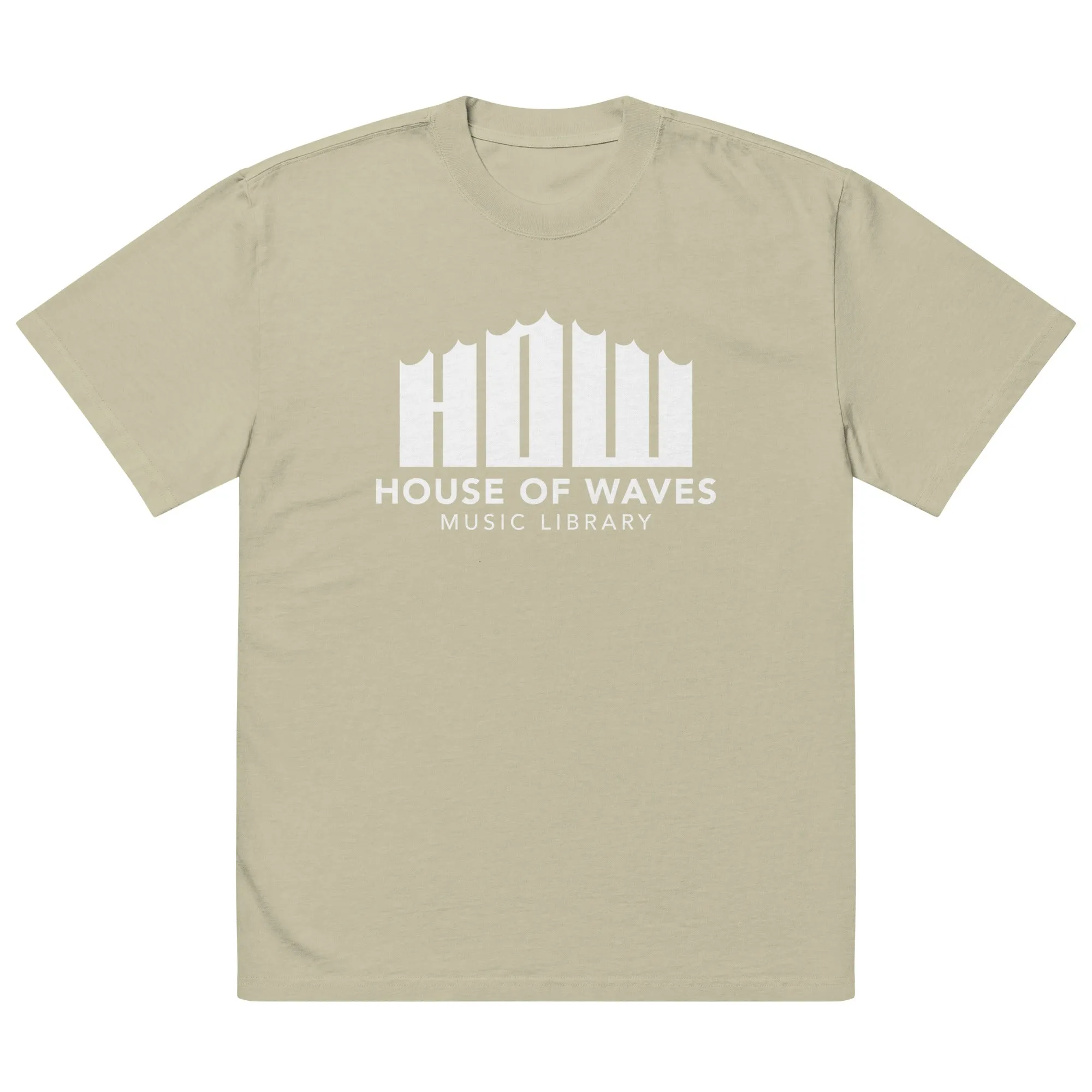 HOUSE OF WAVES Oversized Faded Tee