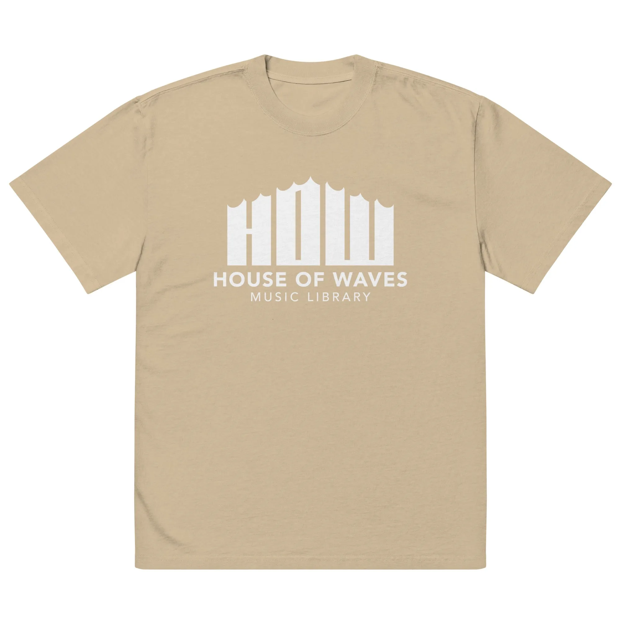 HOUSE OF WAVES Oversized Faded Tee