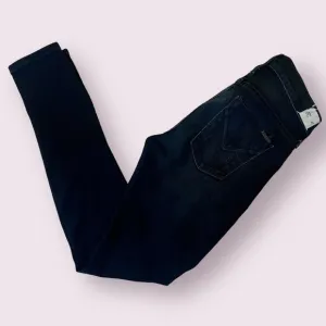 Hudson Nico Midrise Super Skinny Dark Wash Jeans
