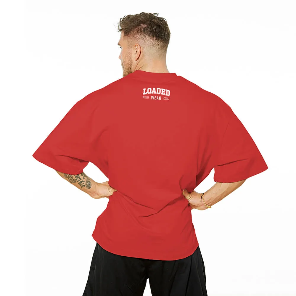 I Have A Sixpack Oversize Tee - Red