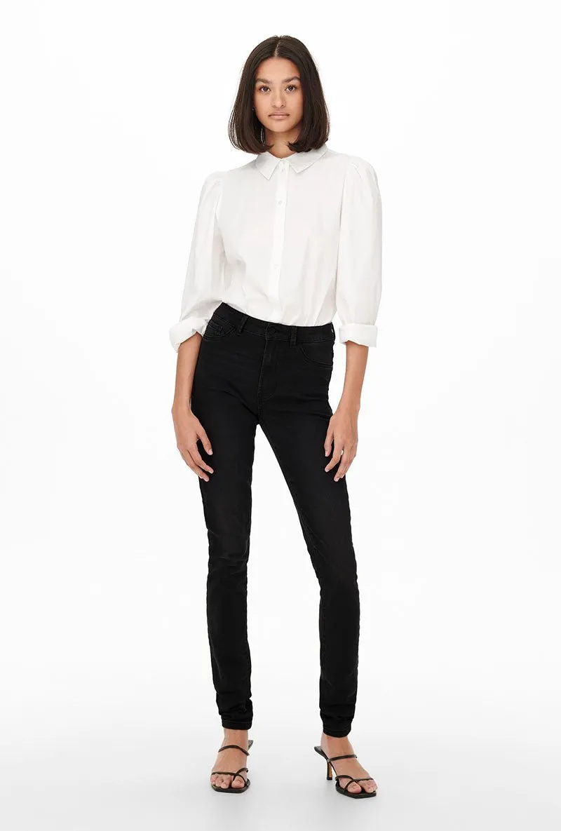 JDY TULGA HW SKINNY FIT JEANS